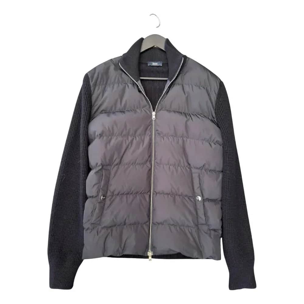 Herno Knitted Hybrid Jacket