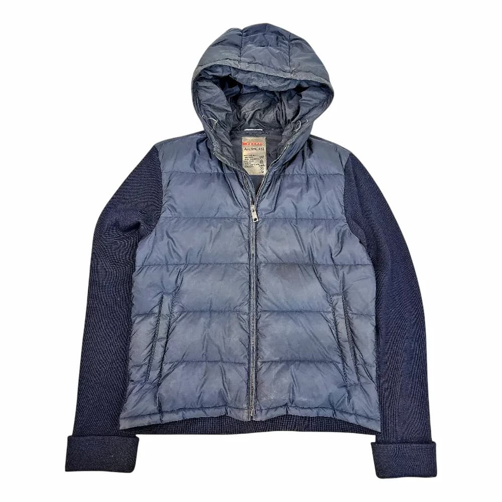 PRADA Ridge Knitted Hybrid Jacket