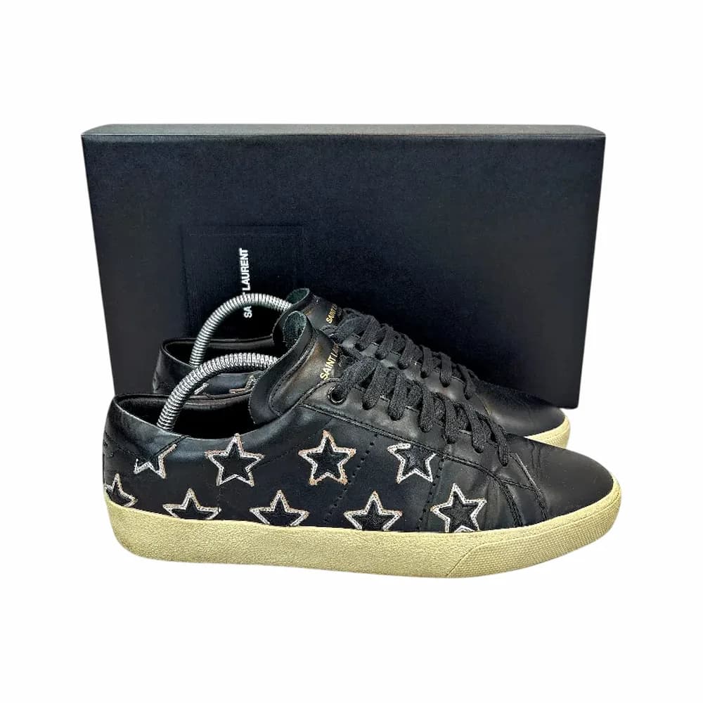 SAINT LAURENT Court Classic SL/06 Star Sneakers