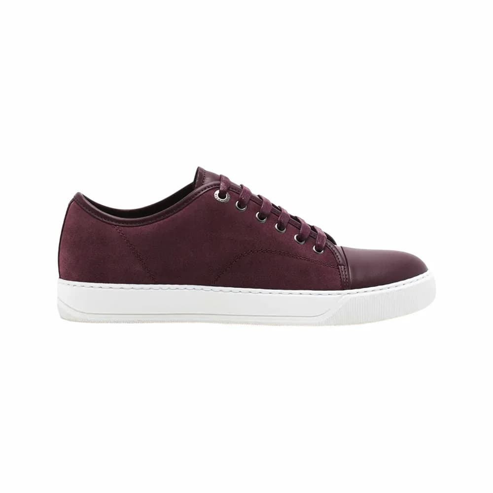 LANVIN DBB1 Patent Cap Toe Sneaker