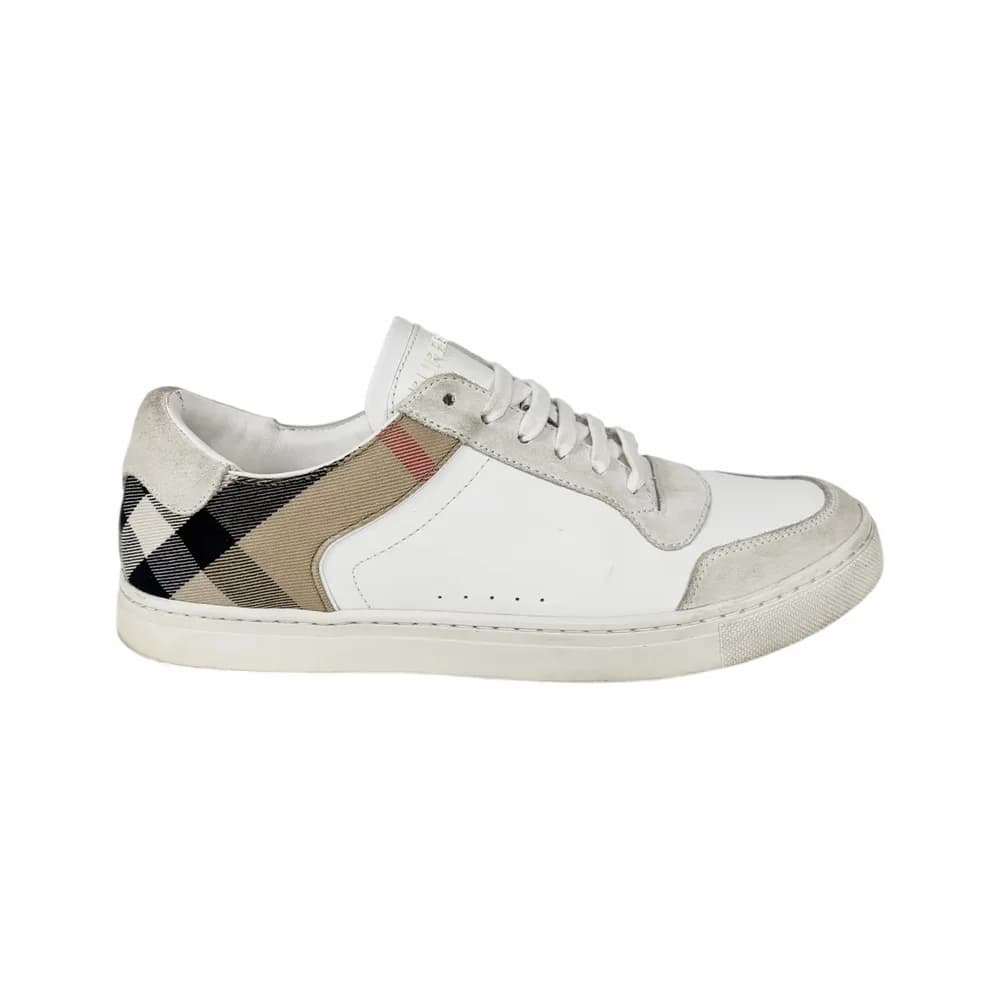 BURBERRY Vintage Check Panelled Sneakers