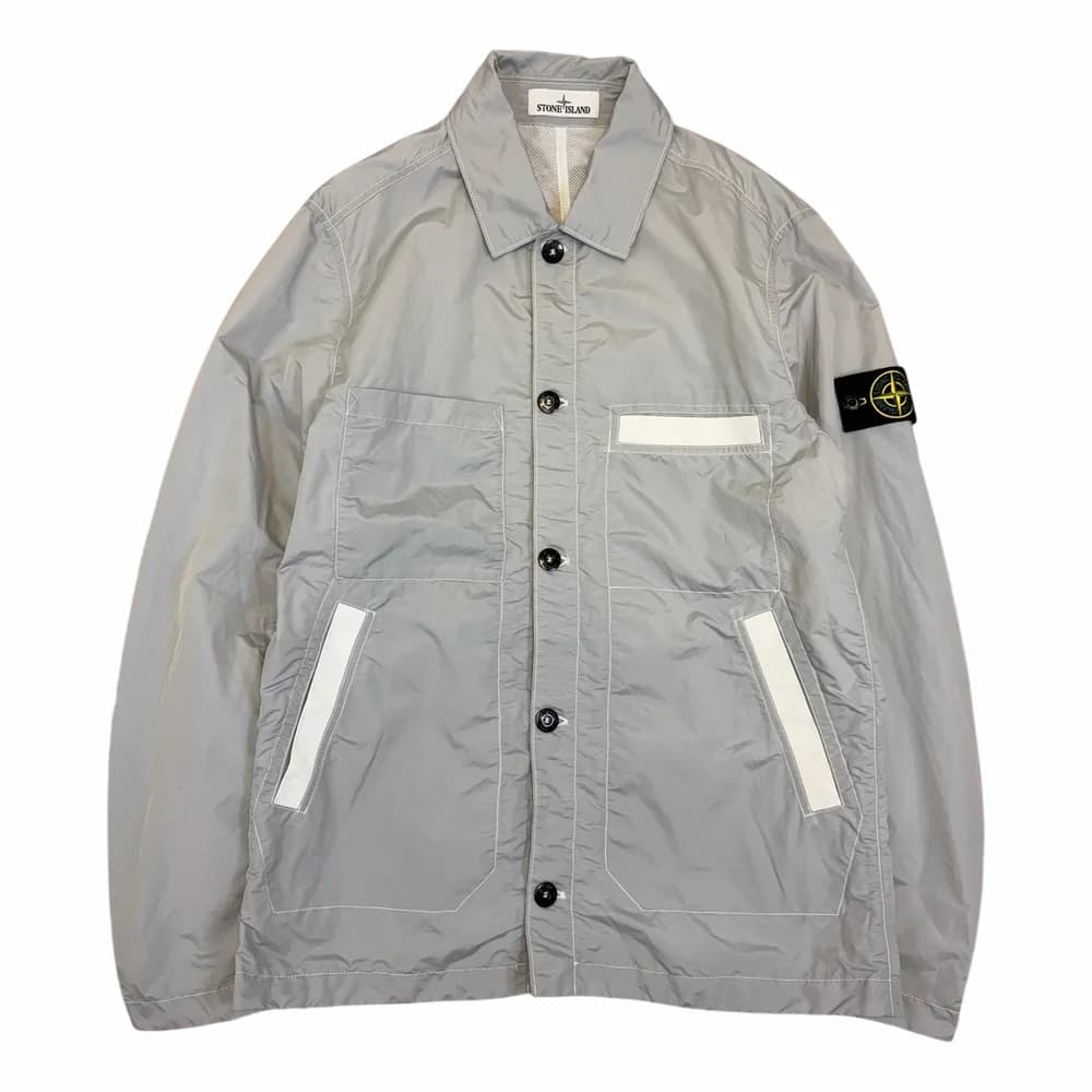 STONE ISLAND Seersucker TC Overshirt