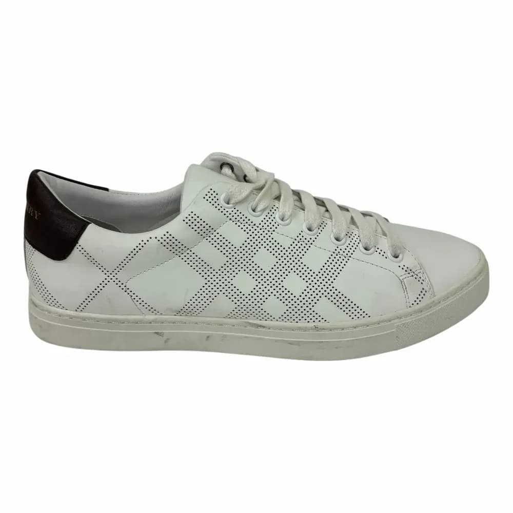 BURBERRY Albert Drilled Check Sneakers