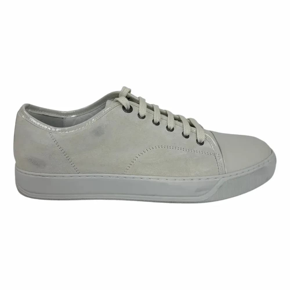 LANVIN DBB1 Patent Cap Toe Sneaker