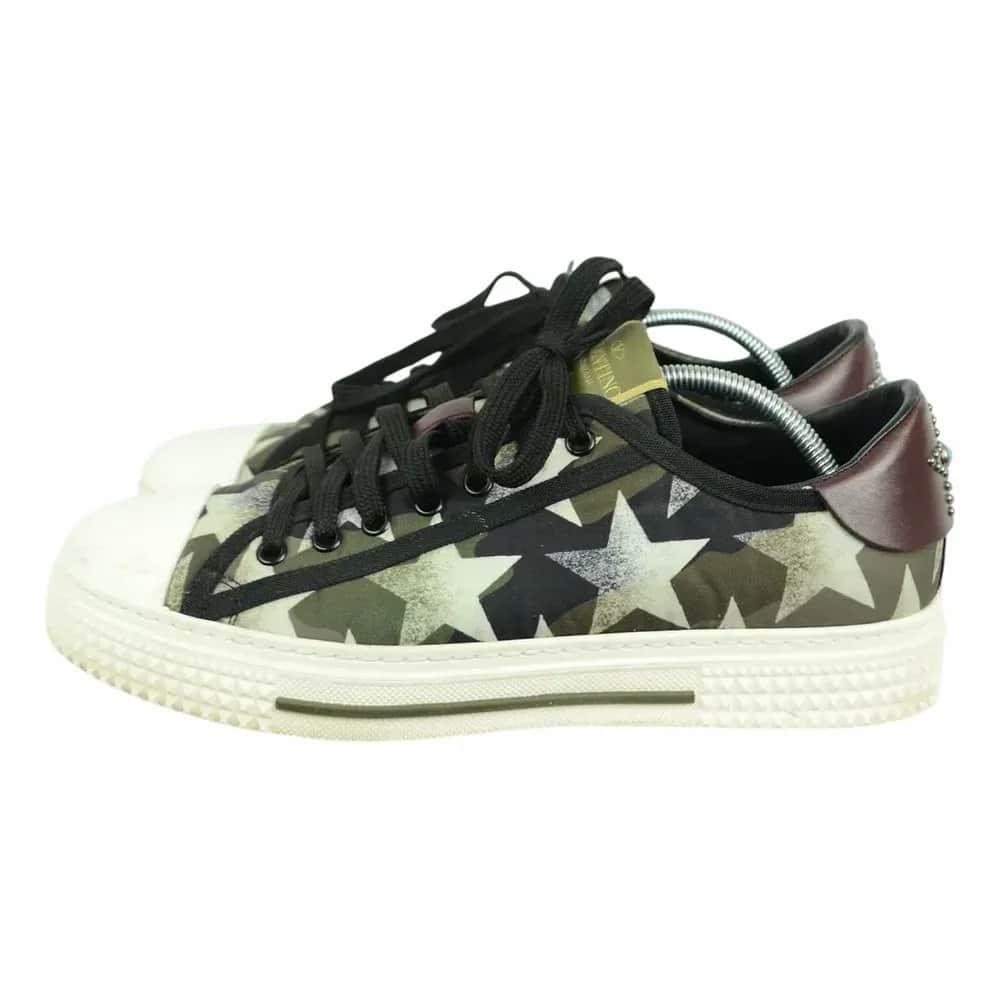 VALENTINO Camustar Camouflage Low-Top Sneakers