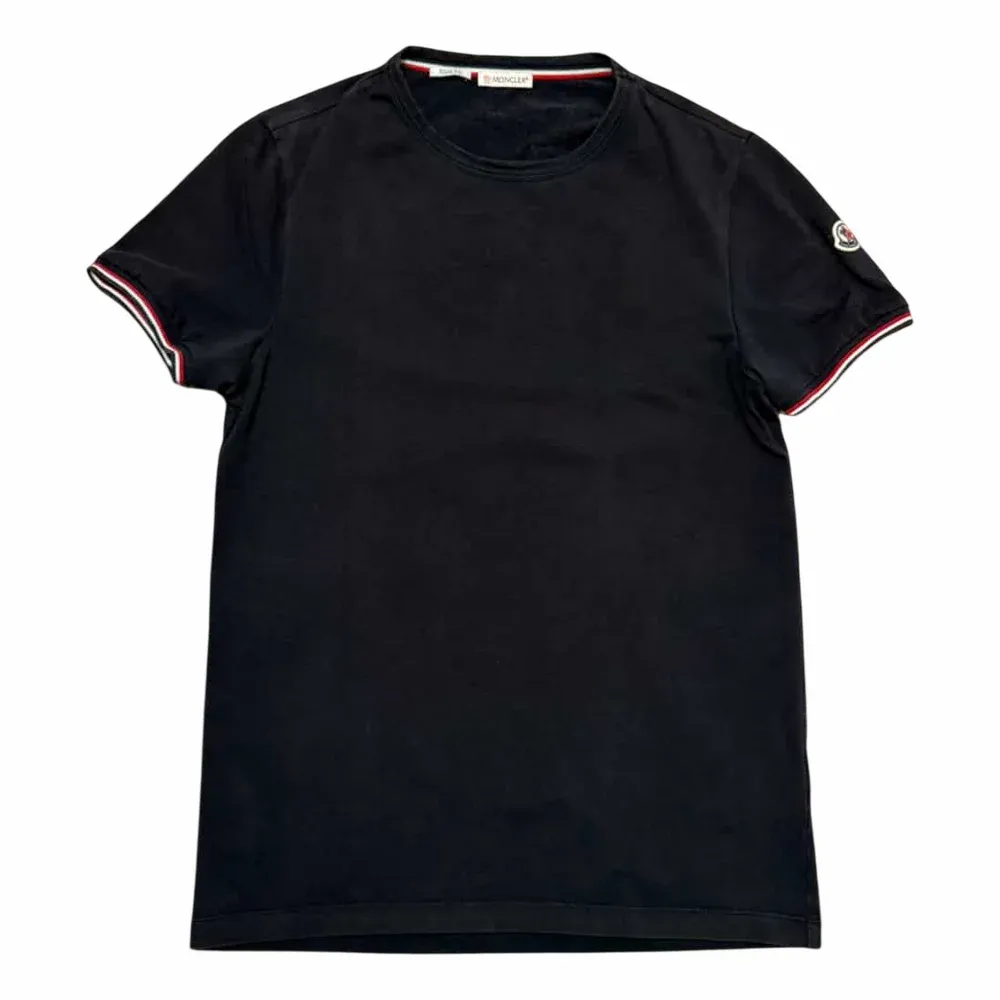 Moncler Tricolour-Trimmed Cotton T-Shirt