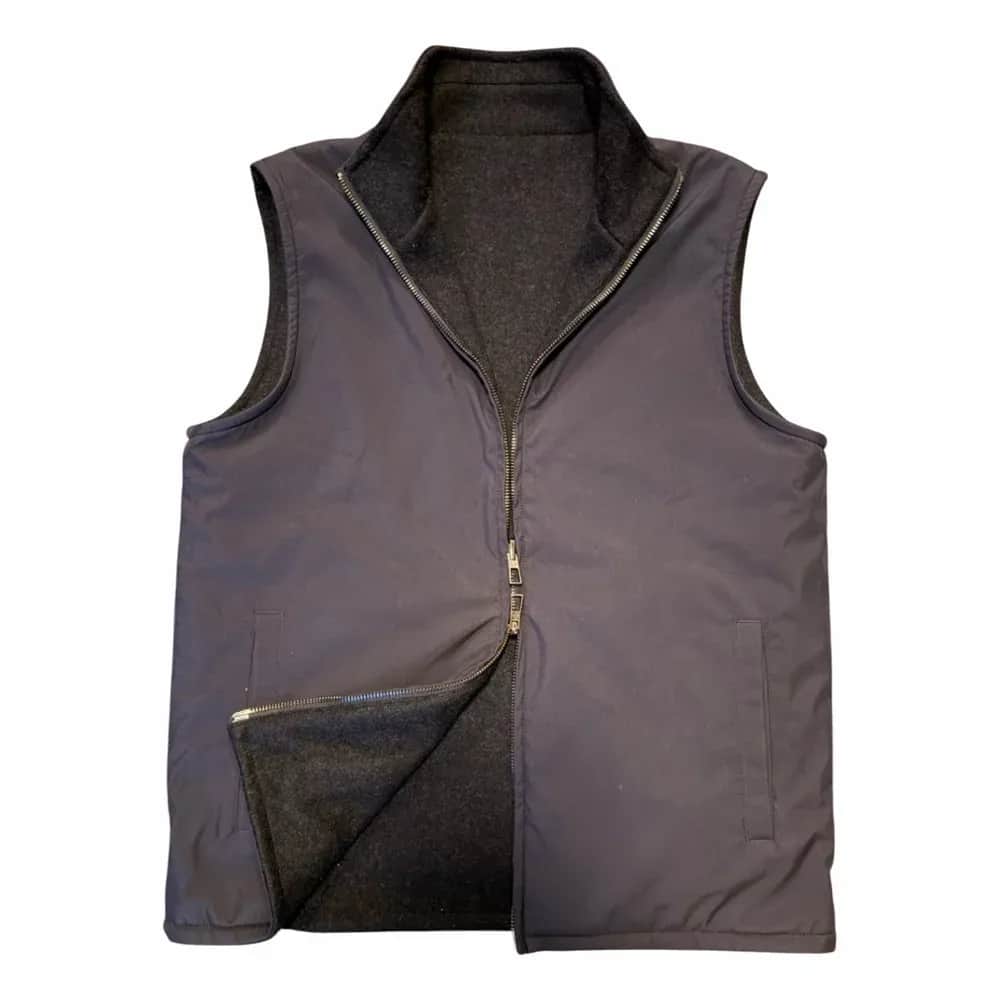 Loro Piana Nylon/Wool Reversible Vest