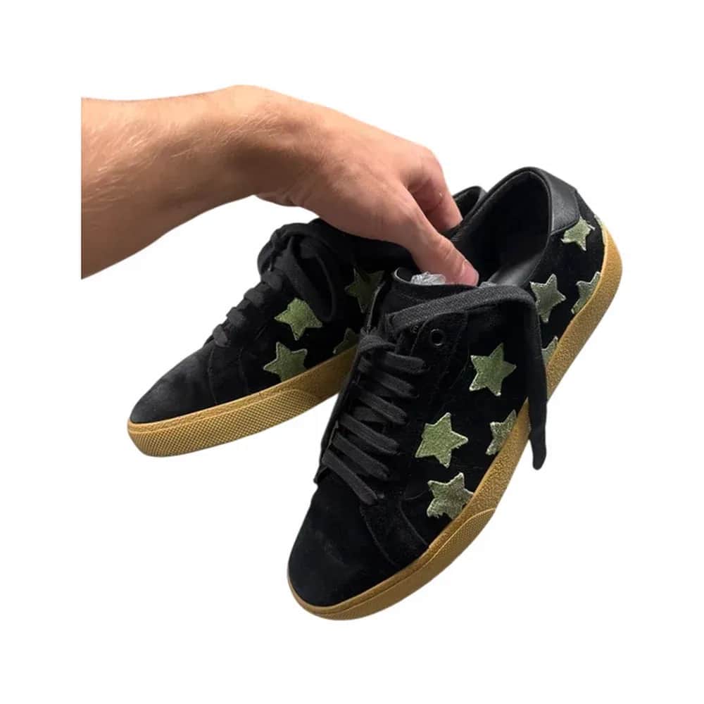 Saint Laurent Court Classic SL/06 Star Print Sneakers