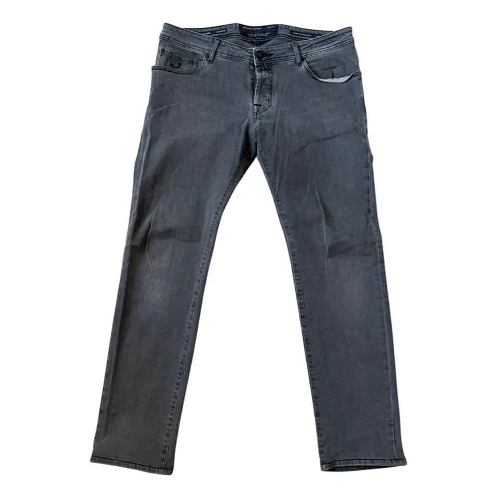 JACOB COHEN Slim Fit Stone Washed Jeans