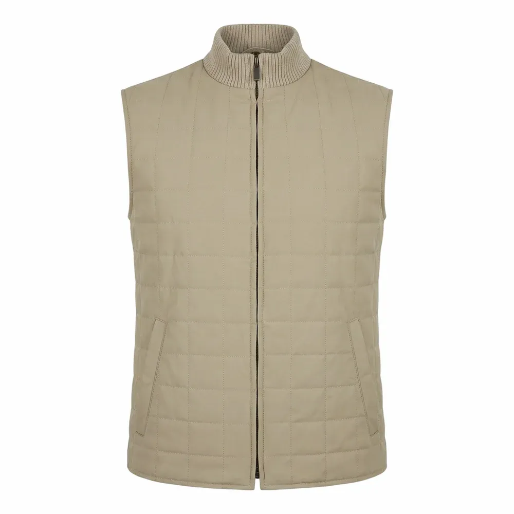 LORO PIANA Regular Fit Liner Flanellväst