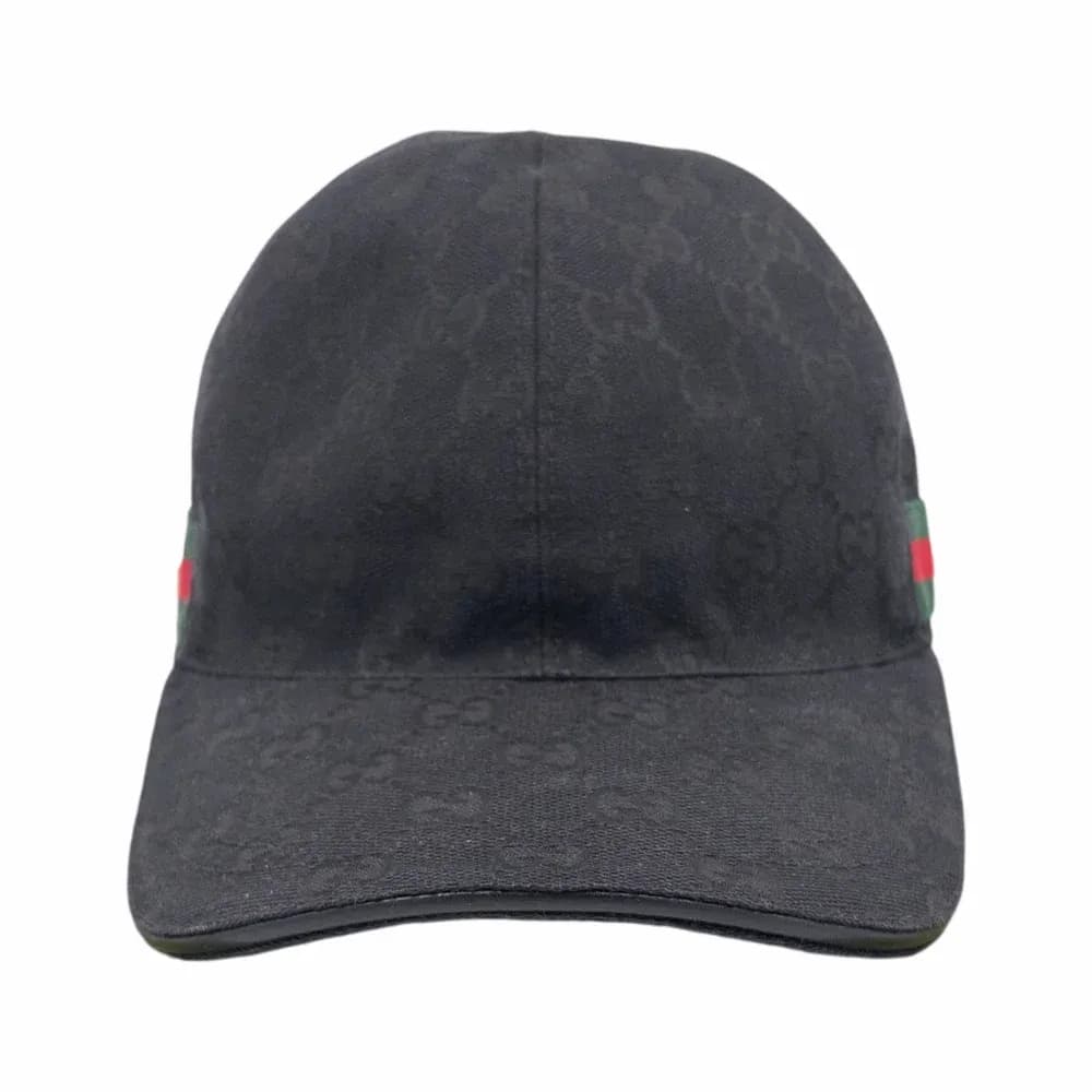 GUCCI GG Supreme Web Baseball Cap