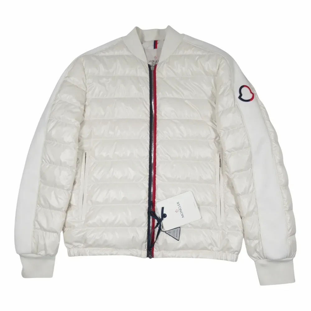 MONCLER Padded Wool Cardigan / Knit Down Jacket