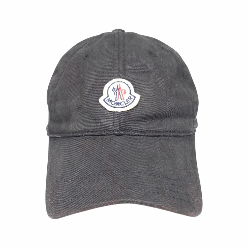 MONCLER Cotton Gabardine Baseball Cap
