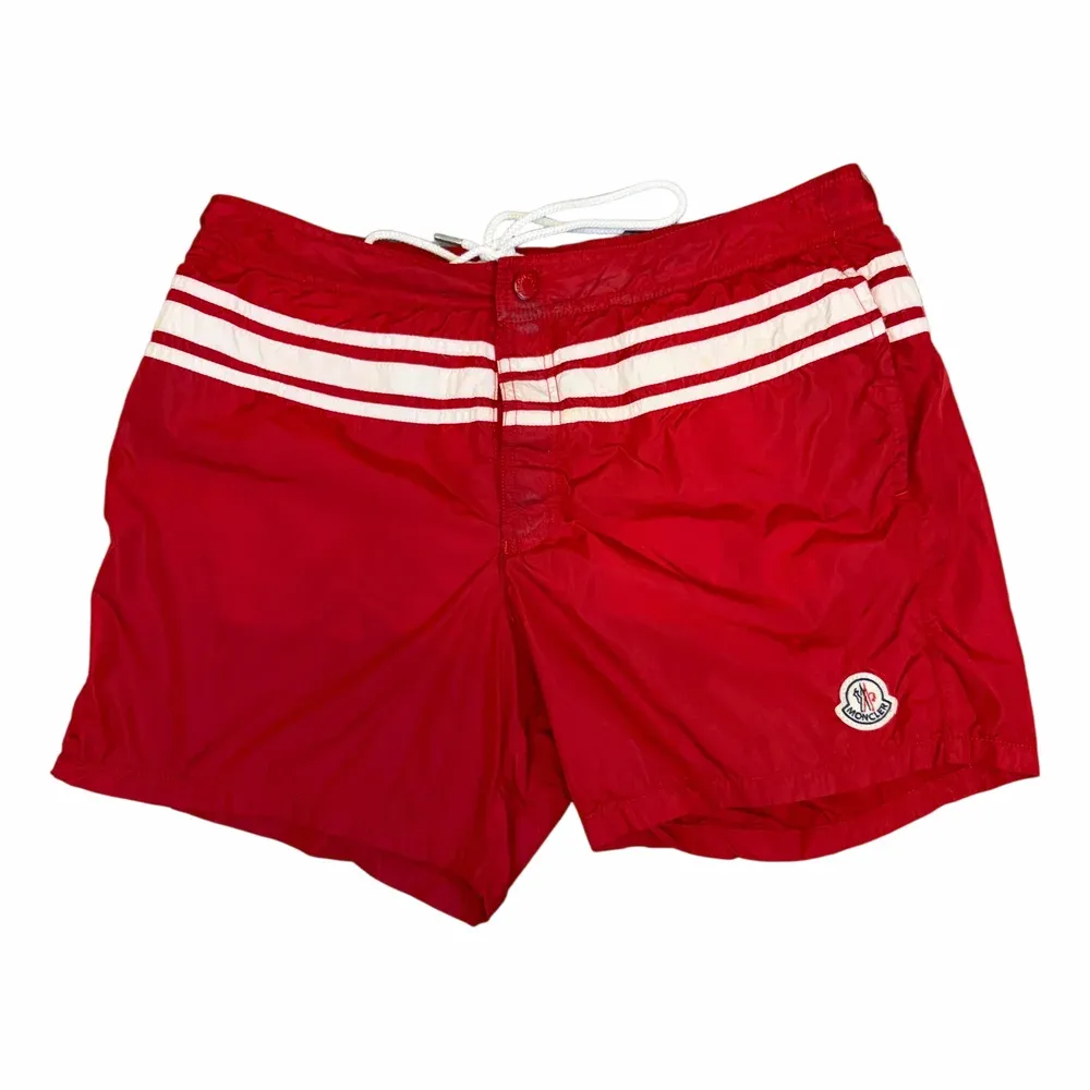 MONCLER Logo-patch Swim Shorts
