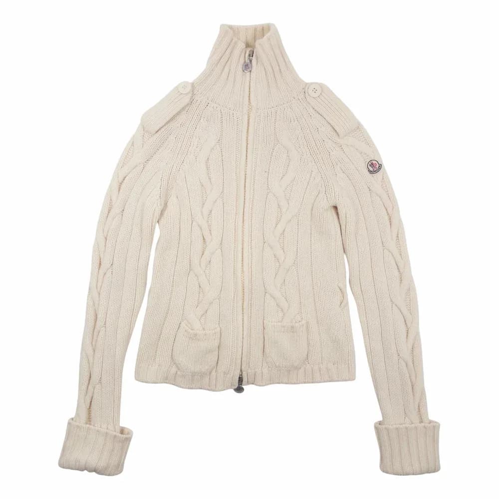MONCLER Melgven Wool Blend Short Down Jacket