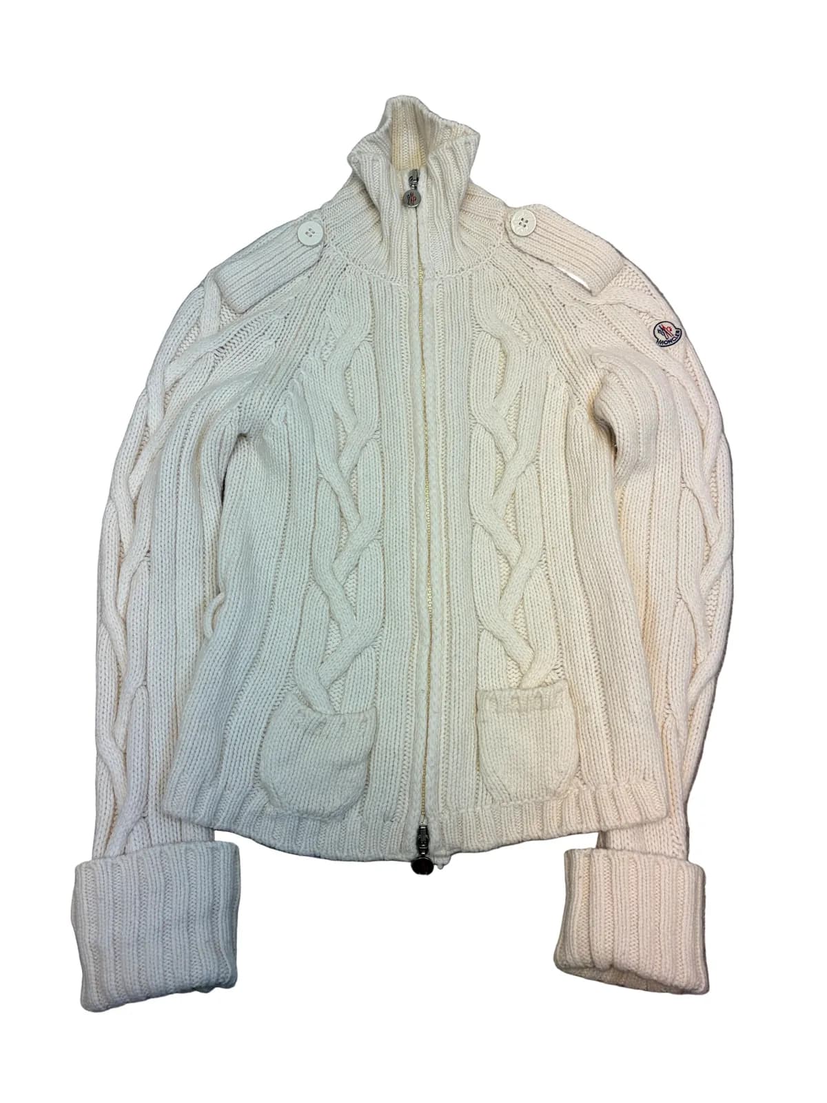 MONCLER Melgven Wool Blend Short Down Jacket