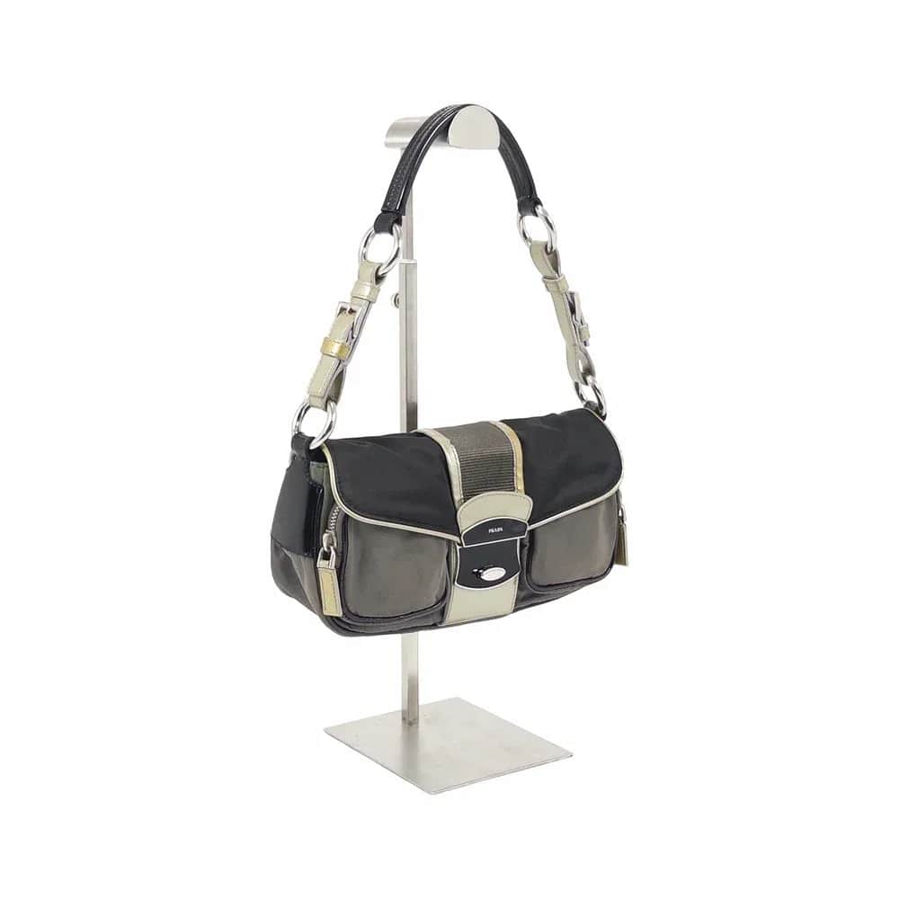 Prada Tessuto Pocket Space Shoulder Bag