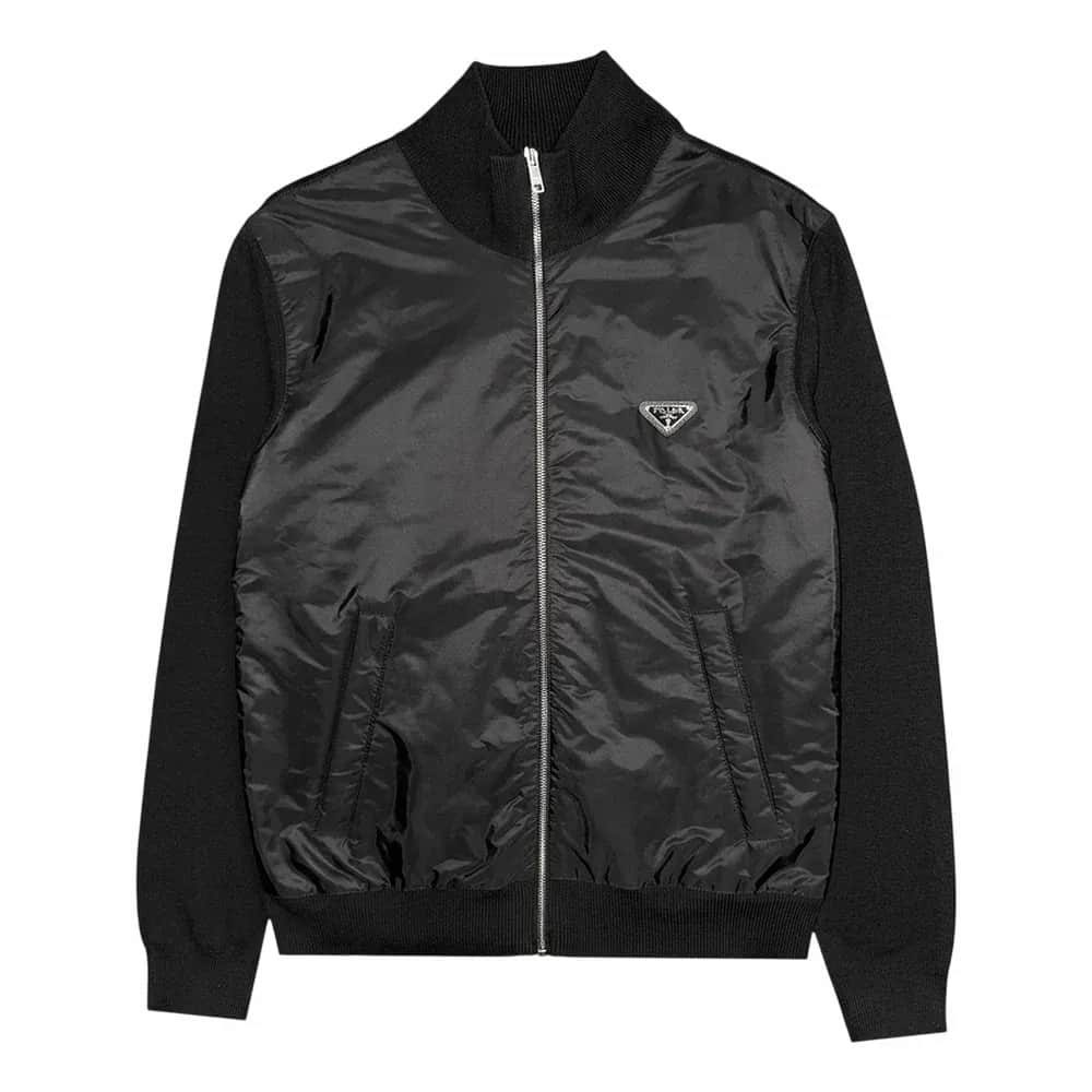 Prada Re-Nylon and Knit Jacket