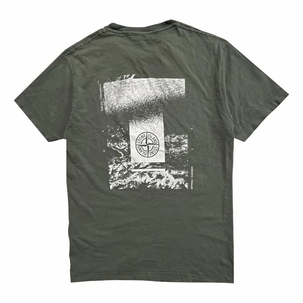 STONE ISLAND Compass Logo Graphic T-Shirt