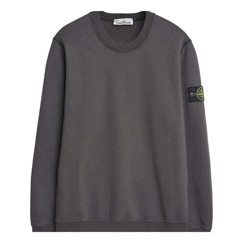STONE ISLAND Garment Dyed Fleece Sweatshirt