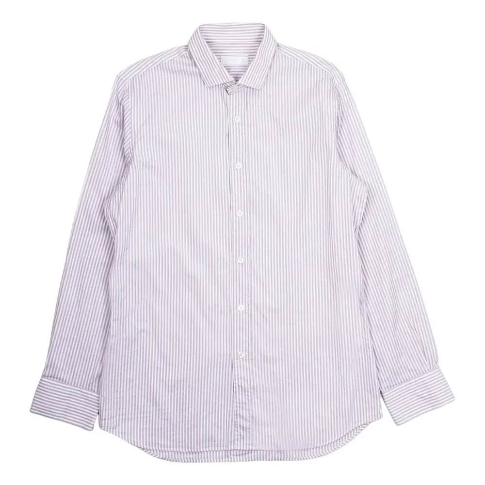 Prada Randig Button-down Skjorta