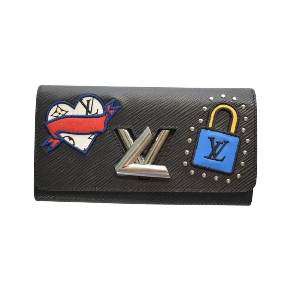Louis Vuitton Portefeuille Twist LV Stories / Patches