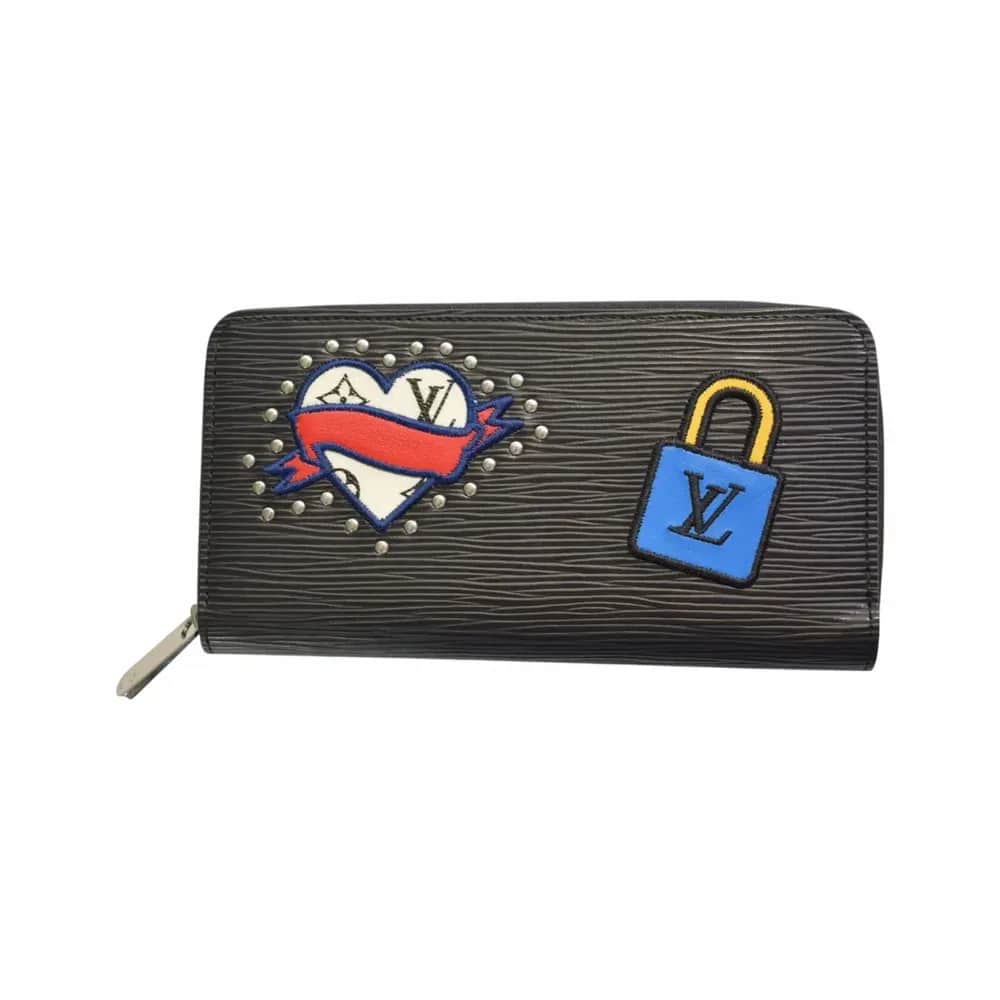 Louis Vuitton Epi Zippy Wallet Stories Edition