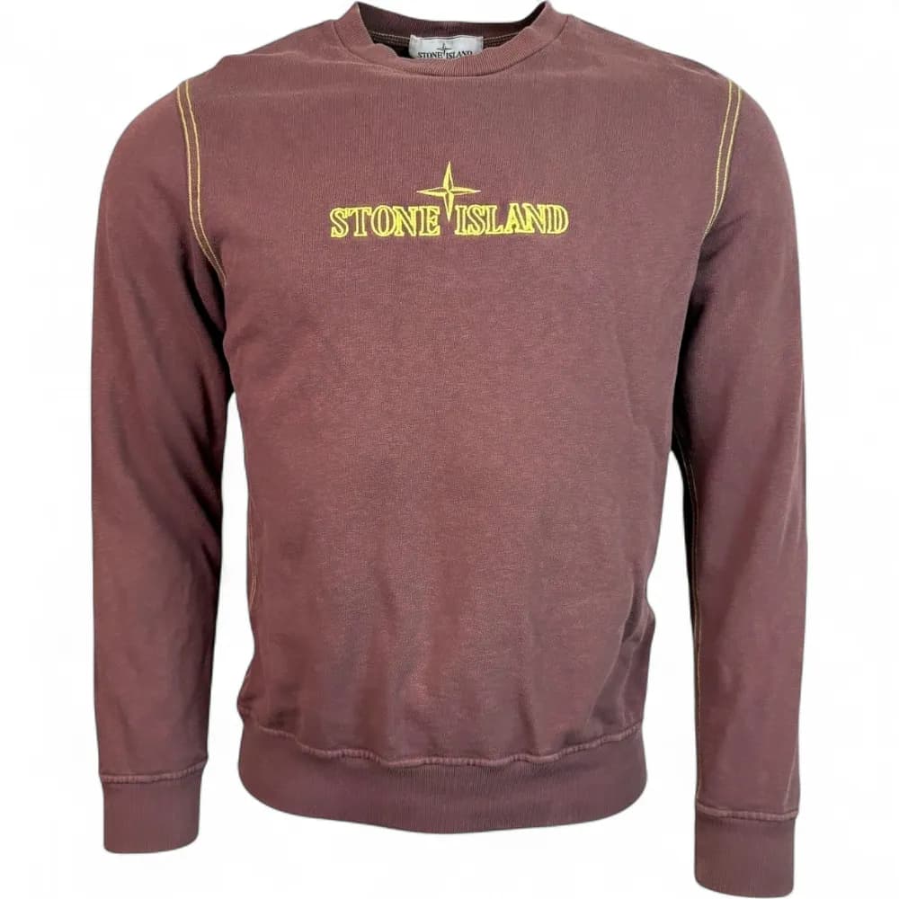 STONE ISLAND Embroidered Logo Sweatshirt