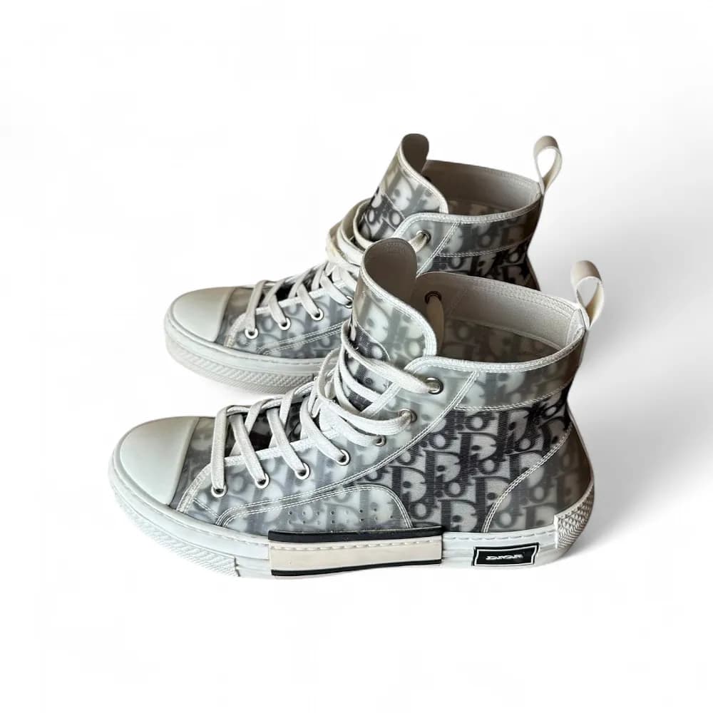 DIOR B23 High Top Logo Oblique