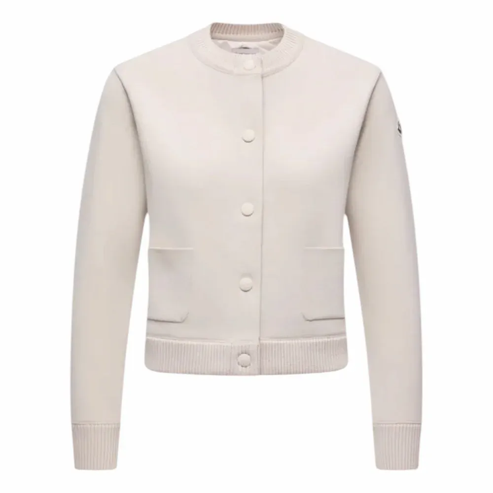 MONCLER Padded Wool Cardigan