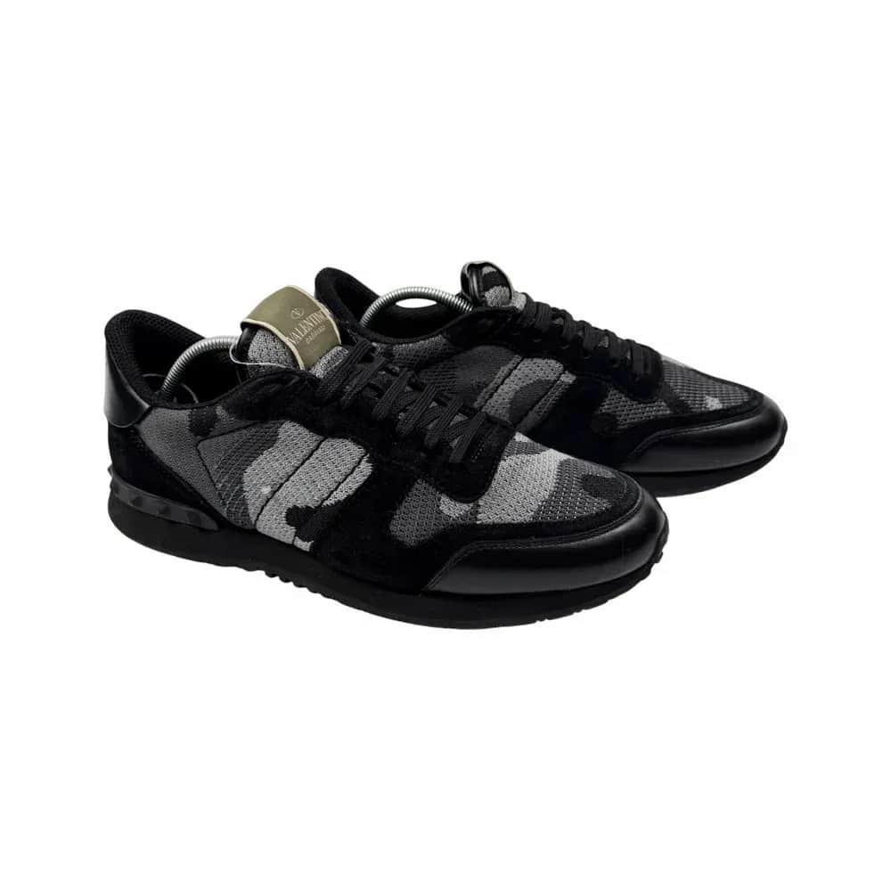Valentino Rockrunner Camouflage Sneakers