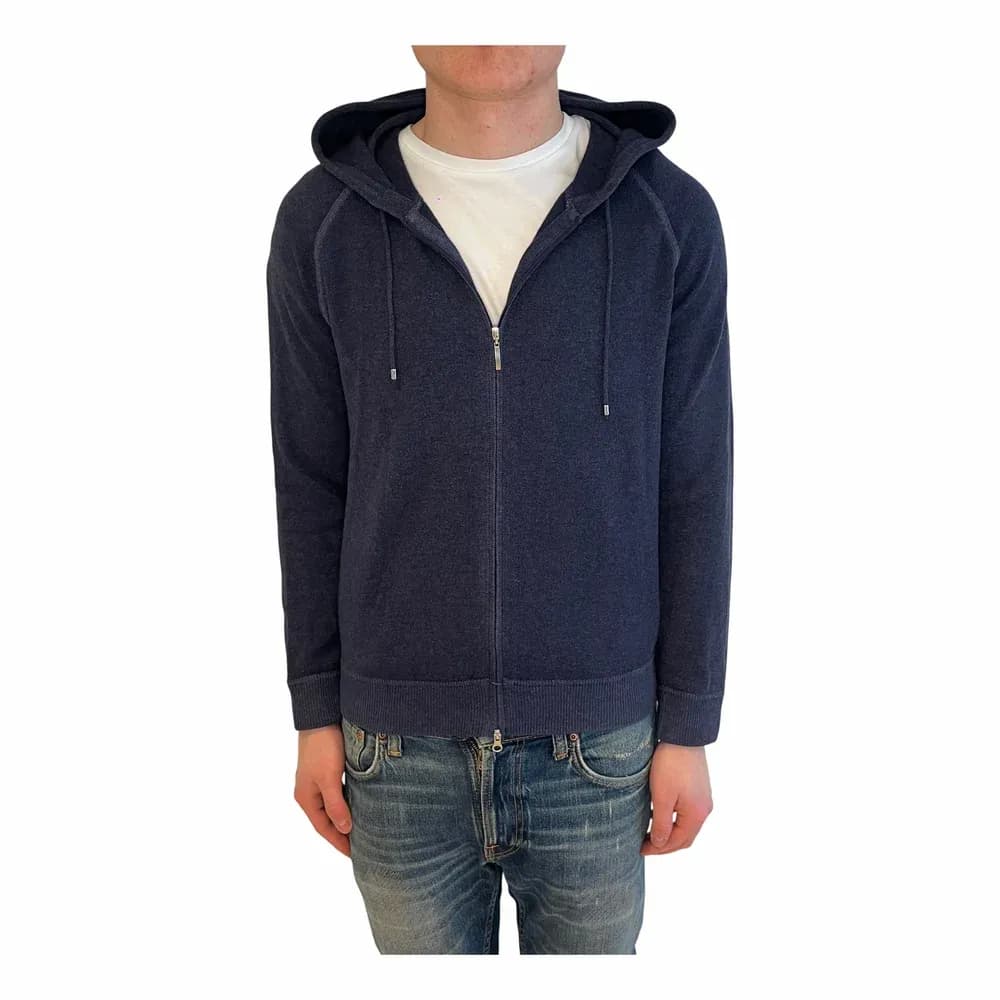 GRAN SASSO Cashmere Zip Hoodie